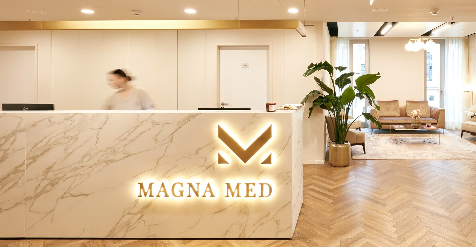 Moderne Praxisräume von Magna Med