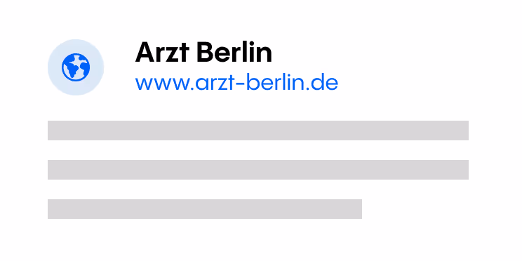 MedPeak Google Sichtbarkeit